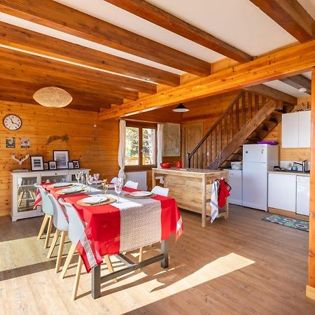Chalet Les Tilleuls - Jolie Vue Montagne Et Lac Les Angles  Luaran gambar